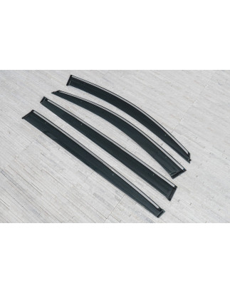 KIA SPORTAGE 2010-2015 DEFLETTORI PER FINESTRINI (Cod. AP-660_A4x4)