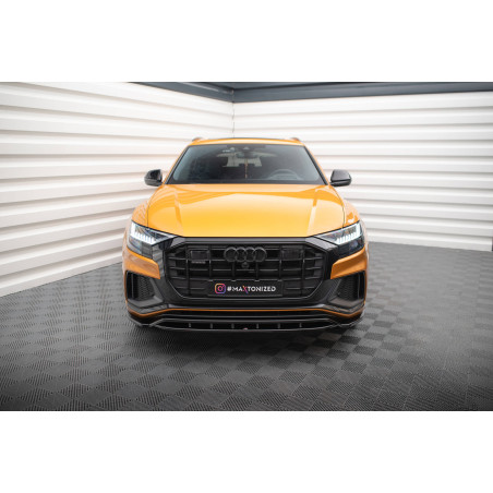 SPLITTER ANTERIORE V.1 Audi Q8 S-line / SQ8 Mk1 (Cod. M-AU-Q8-1-SLINE-FD1G+FD1RG)