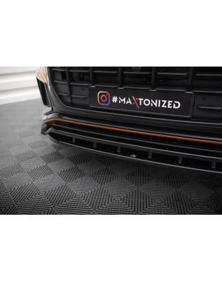 SPLITTER ANTERIORE V.1 Audi Q8 S-line / SQ8 Mk1 (Cod. M-AU-Q8-1-SLINE-FD1G+FD1RG)