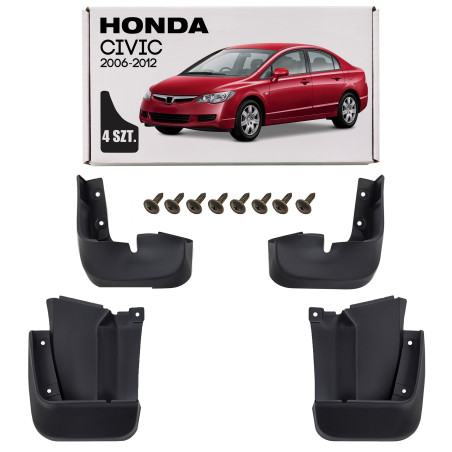 HONDA CIVIC VIII 2006-2012 berlina PARASPRUZZI (Cod. AP-667_A4x4)