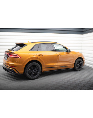 Diffusori minigonne  V.1 Audi Q8 / Q8 S-line / SQ8 Mk1  (Cod. M-AU-Q8-1-SLINE-SD1G)