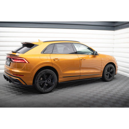 Diffusori minigonne  V.1 Audi Q8 / Q8 S-line / SQ8 Mk1  (Cod. M-AU-Q8-1-SLINE-SD1G)