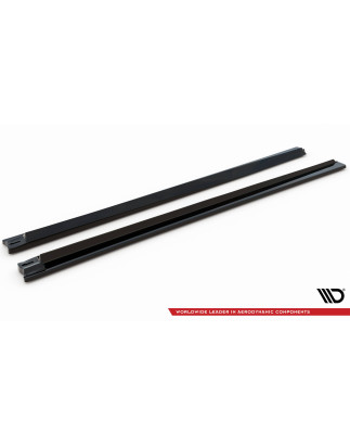 Diffusori minigonne  V.1 Audi Q8 / Q8 S-line / SQ8 Mk1  (Cod. M-AU-Q8-1-SLINE-SD1G)