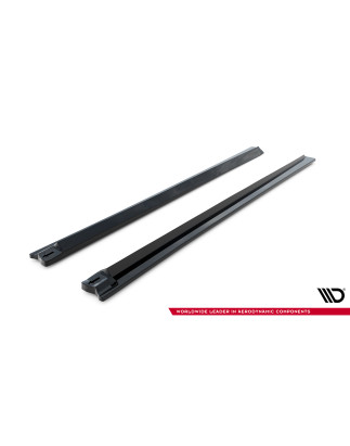 Diffusori minigonne  V.1 Audi Q8 / Q8 S-line / SQ8 Mk1  (Cod. M-AU-Q8-1-SLINE-SD1G)