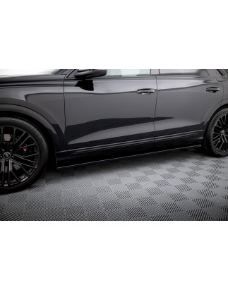 Diffusori minigonne  V.1 Audi Q8 / Q8 S-line / SQ8 Mk1  (Cod. M-AU-Q8-1-SLINE-SD1G)