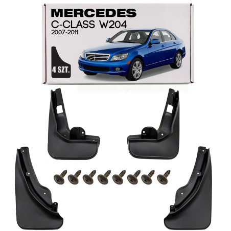 MERCEDES C-CLASS W204 2007-2011 berlina PRE-RESTYLING PARASPRUZZI (Cod. AP-699_A4x4)