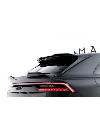 SPOILER CAP SUPERIORE Audi Q8 / Q8 S-line / SQ8 Mk1 / Mk1  (Cod. M-AU-Q8-1-SLINE-CAP1G)