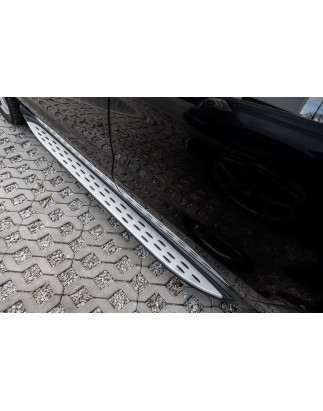MERCEDES ML W166 2011-2015 PEDANE LATERALI SOTTOPORTA (Cod. AP-810_A4x4)