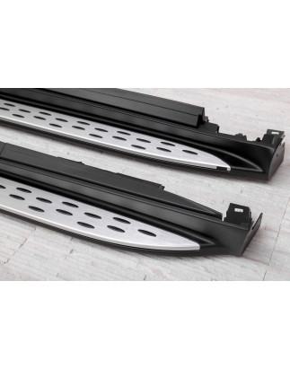 MERCEDES ML W166 2011-2015 PEDANE LATERALI SOTTOPORTA (Cod. AP-810_A4x4)