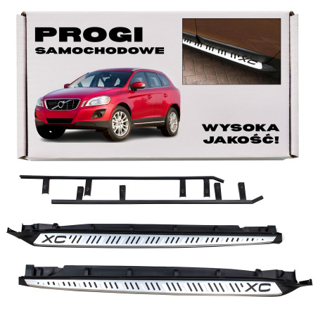 VOLVO XC60 E 2008-2013 PRE-RESTYLING PEDANE LATERALI SOTTOPORTA (Cod. AP-817_A4x4)