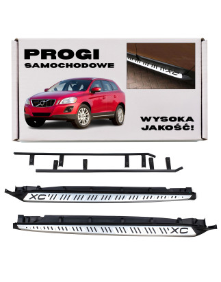 VOLVO XC60 E 2008-2013 PRE-RESTYLING PEDANE LATERALI SOTTOPORTA (Cod. AP-817_A4x4)