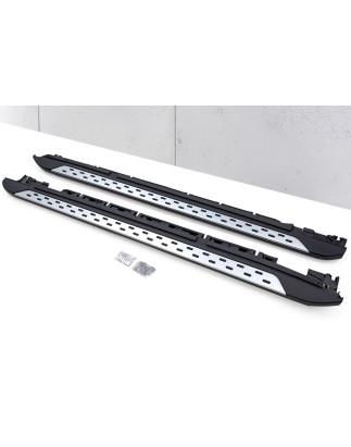 MERCEDES GLK X204 2008-2015 PEDANE LATERALI SOTTOPORTA A2046900675 (Cod. AP-825_A4x4)