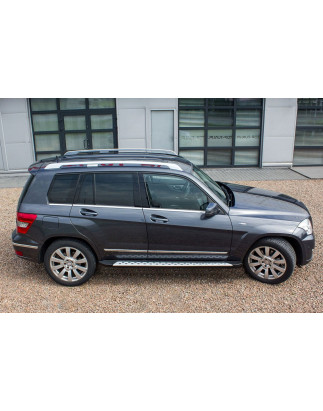 MERCEDES GLK X204 2008-2015 PEDANE LATERALI SOTTOPORTA A2046900675 (Cod. AP-825_A4x4)