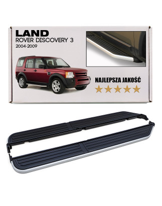 LAND ROVER DISCOVERY 3 L319 2004-2009 PEDANE LATERALI SOTTOPORTA (Cod. AP-827_A4x4)