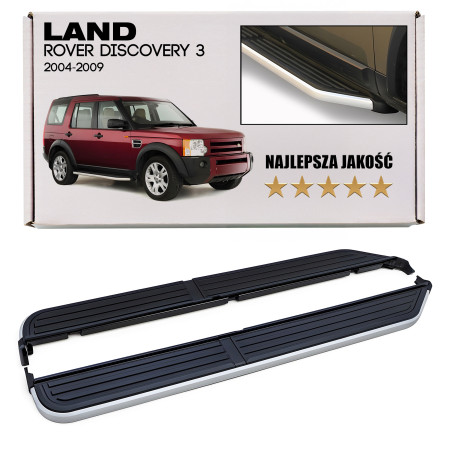 LAND ROVER DISCOVERY 3 L319 2004-2009 PEDANE LATERALI SOTTOPORTA (Cod. AP-827_A4x4)