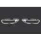 NISSAN X-TRAIL III T32 2014-2017 PRE-RESTYLING CORNICI FENDINEBBIA POSTERIORI (Cod. AP-843_A4x4)