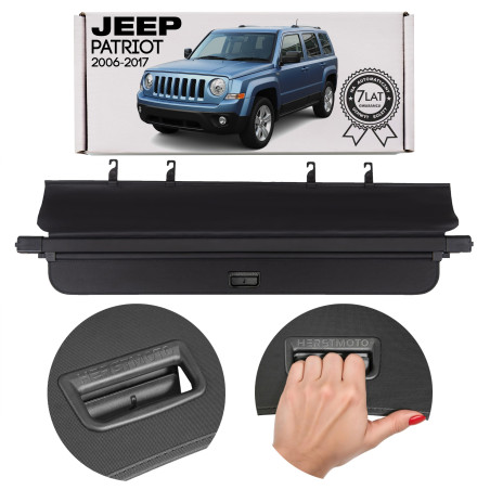 JEEP PATRIOT 2006-2017 CAPPELLIERA COPRIBAGAGLI NERA 82212687 (Cod. AP-872_2_A4x4)