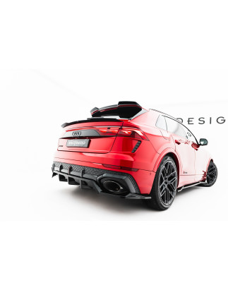 Spoiler cap inferiore Audi Q8 / Q8 S-line / SQ8 Mk1  (Cod. M-AU-Q8-1-SLINE-CAP2G)