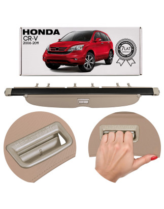 HONDA CR-V III 2006-2011 CAPPELLIERA COPRIBAGAGLI BEIGE 08Z07-SWA-121 (Cod. AP-886_A4x4)