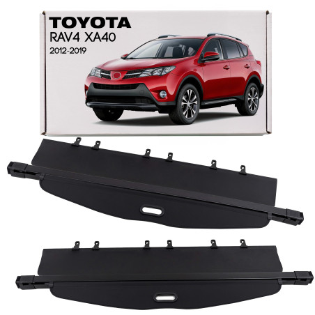 TOYOTA RAV4 IV XA40 2012-2019 CAPPELLIERA COPRIBAGAGLI NERA PT731-42130 (Cod. AP-888_A4x4)