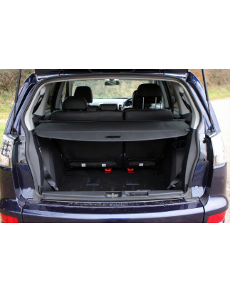 MITSUBISHI OUTLANDER II CW 2006-2012 CAPPELLIERA COPRIBAGAGLI NERA 7237A023HA (Cod. AP-903_A4x4)