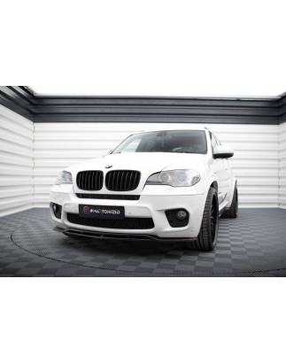 SPLITTER ANTERIORE for BMW X5 E70 Facelift M-pack (Cod. M-BM-X5-70F-MPACK-FD1+FD1RG)