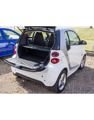 SMART FORTWO 2012-2015 CAPPELLIERA COPRIBAGAGLI NERA (Cod. AP-911_A4x4)