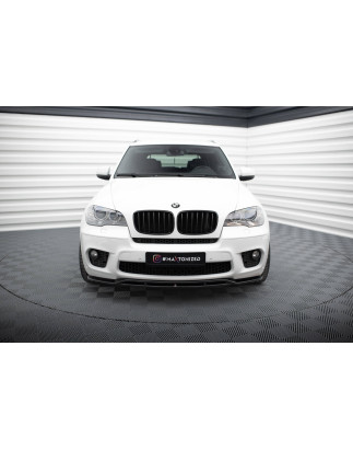 SPLITTER ANTERIORE for BMW X5 E70 Facelift M-pack (Cod. M-BM-X5-70F-MPACK-FD1+FD1RG)