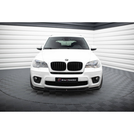 SPLITTER ANTERIORE for BMW X5 E70 Facelift M-pack (Cod. M-BM-X5-70F-MPACK-FD1+FD1RG)