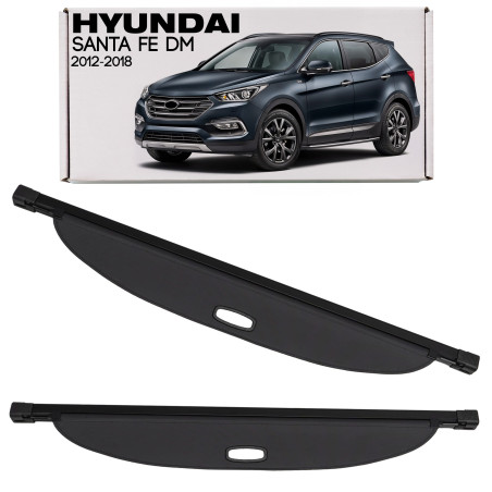 HYUNDAI SANTA FE III DM 2012-2018 CAPPELLIERA COPRIBAGAGLI NERA 85910D7000TRY (Cod. AP-915_A4x4)