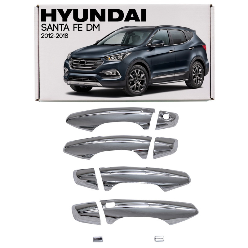 HYUNDAI SANTA FE III DM 2012-2018 COPRIMANIGLIE (Cod. AP-997_A4x4)