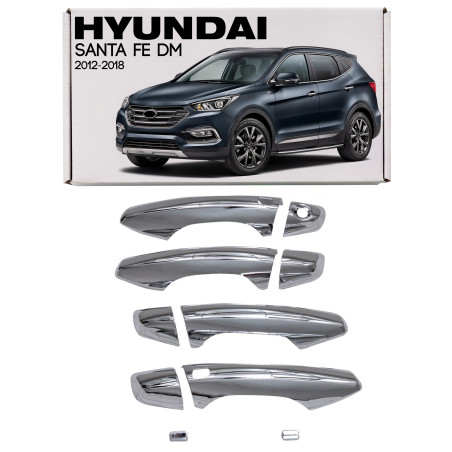 HYUNDAI SANTA FE III DM 2012-2018 COPRIMANIGLIE (Cod. AP-997_A4x4)