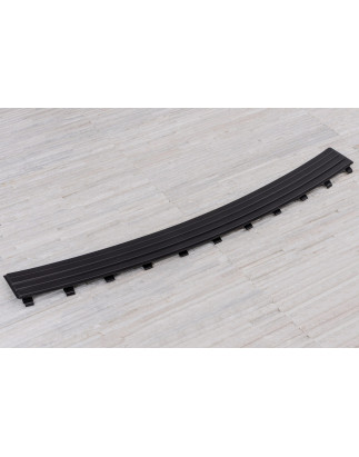 JEEP GRAND CHEROKEE IV WK2 2010-2021 PROTETTIVA MODANATURA PARAURTI POSTERIORE ABS 68111633AB (Cod. 