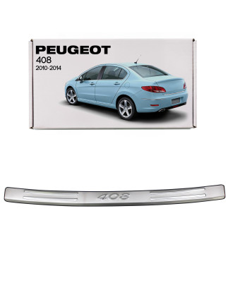PEUGEOT 408 E 2010-2014 MODANATURA PER PARAURTI POSTERIORE (Cod. AP-1069_A4x4)