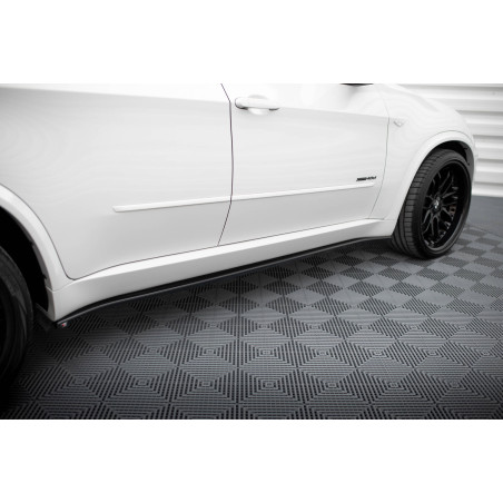 Diffusori minigonne for BMW X5 M-Pack E70 Facelift  (Cod. M-BM-X5-70F-MPACK-SD1G)