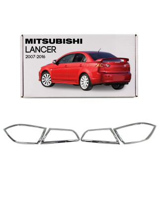 MITSUBISHI LANCER VII EX 2007-2016 OUTLET CORNICI FANALI POSTERIORI (Cod. AP-1096_A4x4)
