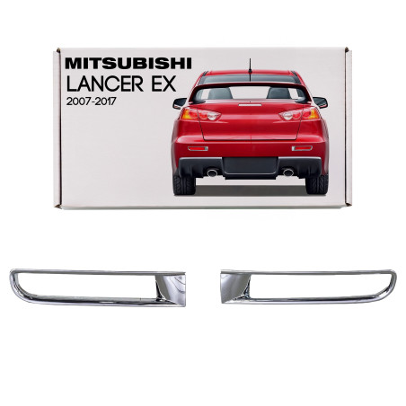 MITSUBISHI LANCER EX 2007-2017 CORNICI FENDINEBBIA POSTERIORI (Cod. AP-1102_A4x4)