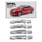 OPEL INSIGNIA A 2008-2017 DECORATIVE RIVESTIMENTI MANIGLIE (Cod. AP-1121_A4x4)
