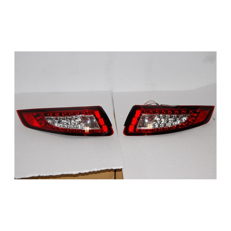 Fari Posteriori Porsche 997 '05'09, Led Red Smoked (Cod. E-FAPO008) Fari Posteriori Porsche 997 '05'09, Led Red Smoked (Cod. E-FAPO008)