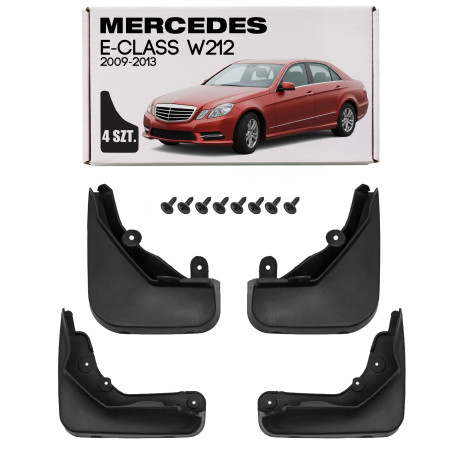 MERCEDES E-CLASS W212 2009-2013 berlina PRE-RESTYLING PARASPRUZZI (Cod. AP-1175_A4x4)