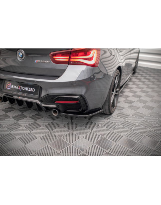 Splitters posteriori laterali BMW 1 F20 Facelift M-power (Cod. M-BM-1-F20F-M-RSD3G)