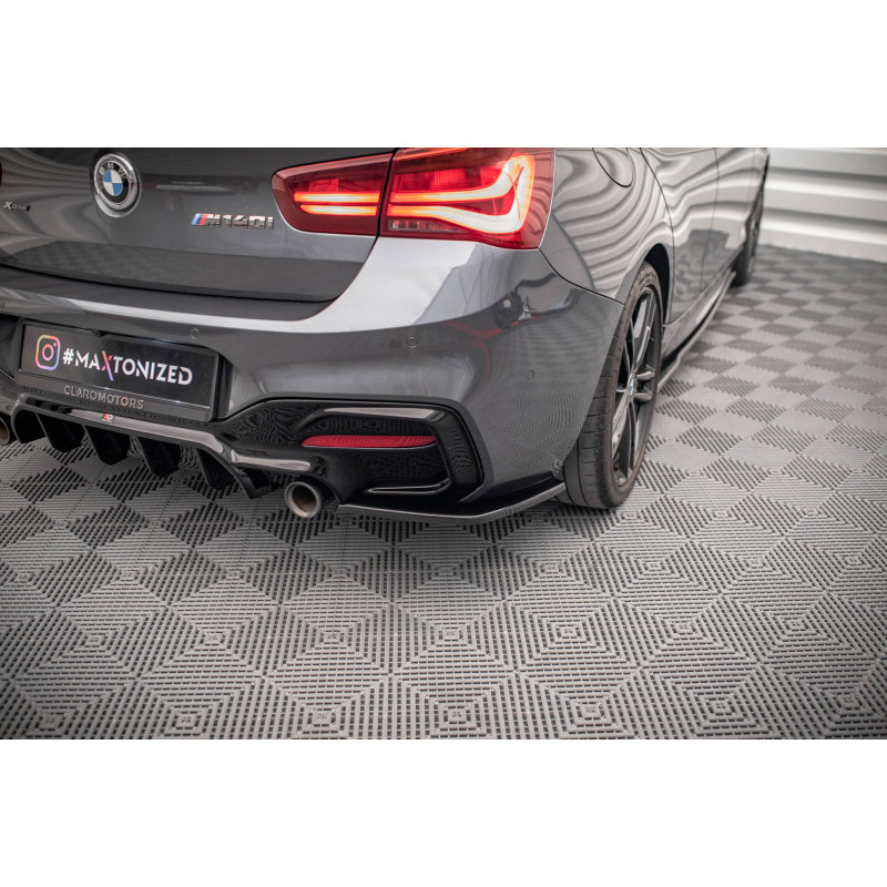 Splitters posteriori laterali BMW 1 F20 Facelift M-power (Cod. M-BM-1-F20F-M-RSD3G)