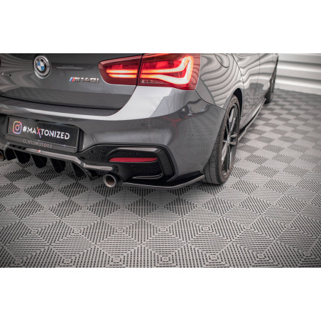 Splitters posteriori laterali BMW 1 F20 Facelift M-power (Cod. M-BM-1-F20F-M-RSD3G)