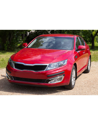 KIA OPTIMA III 2011-2015 OUTLET CORNICI FARI ANTERIORI (Cod. AP-1214_A4x4)