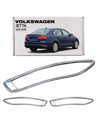 VOLKSWAGEN JETTA 2011-2015 OUTLET CORNICI FENDINEBBIA POSTERIORI (Cod. AP-1219_A4x4)