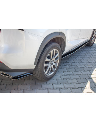 Splitters posteriori laterali Lexus NX Facelift (Cod. M-LE-NX-1F-H-RSD1G)