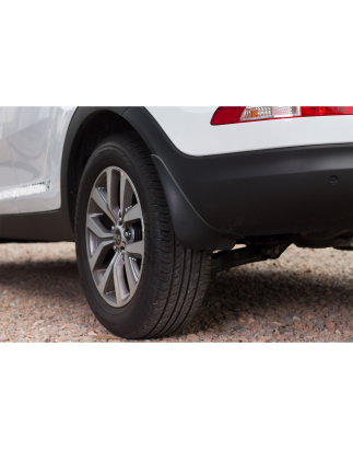 KIA SPORTAGE III SL 2010-2015 PARASPRUZZI PER VERSIONE CON PEDANE LATERALI (Cod. AP-10479_A4x4)