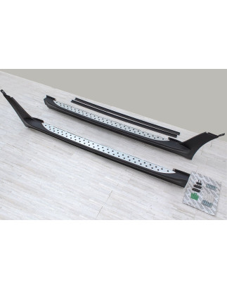 BMW X3 E83 2003-2010 PEDANE LATERALI SOTTOPORTA 51713401810 / 51713401809 (Cod. AP-10484_A4x4)