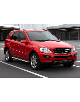 MERCEDES ML W164 2005-2011 PEDANE LATERALI SOTTOPORTA (Cod. AP-19577_A4x4)