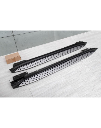 MERCEDES ML W164 2005-2011 PEDANE LATERALI SOTTOPORTA (Cod. AP-19577_A4x4)